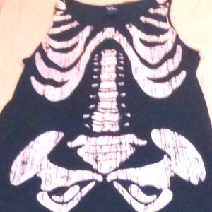 Top and bottom Skeletor outfit